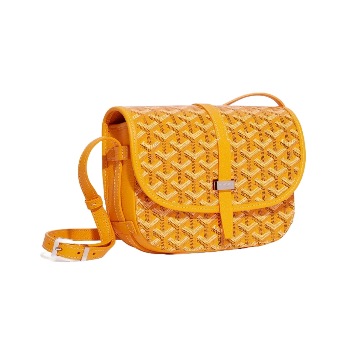 Goyard Belvedere II Yellow PM Messenger Bag