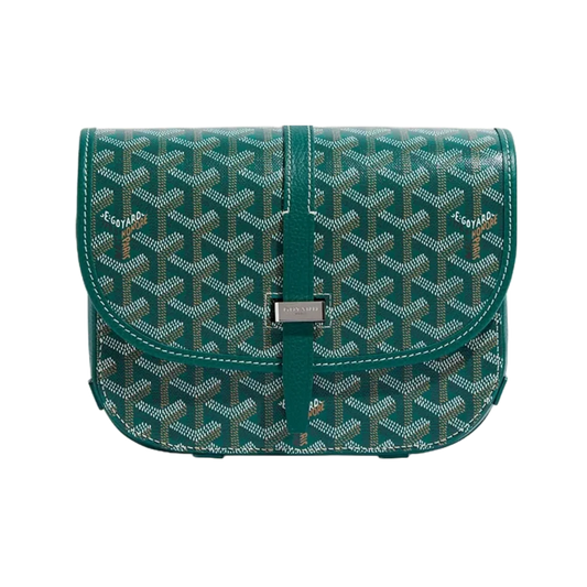 Goyard Belvedere II Green PM Messenger Bag