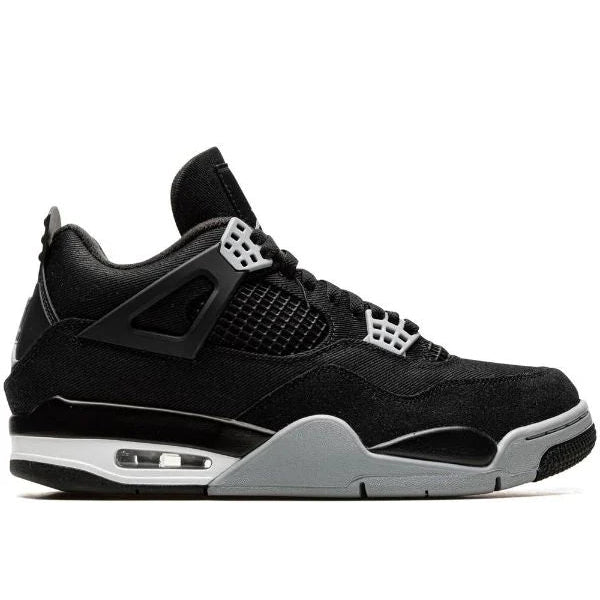 Jordan 4 "Black Canvas"