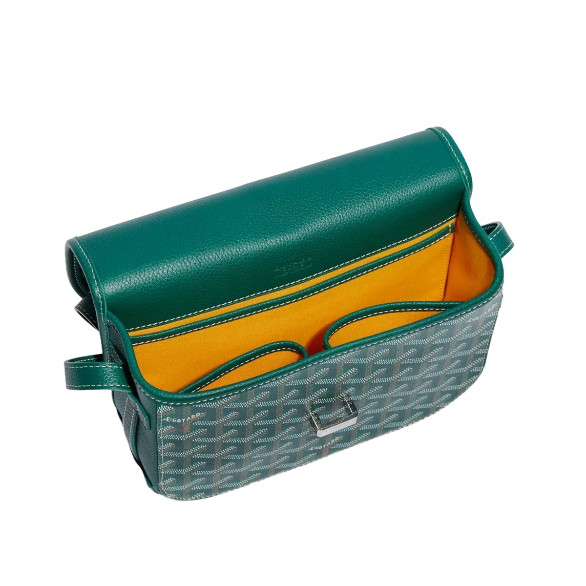 Goyard Belvedere II Green PM Messenger Bag
