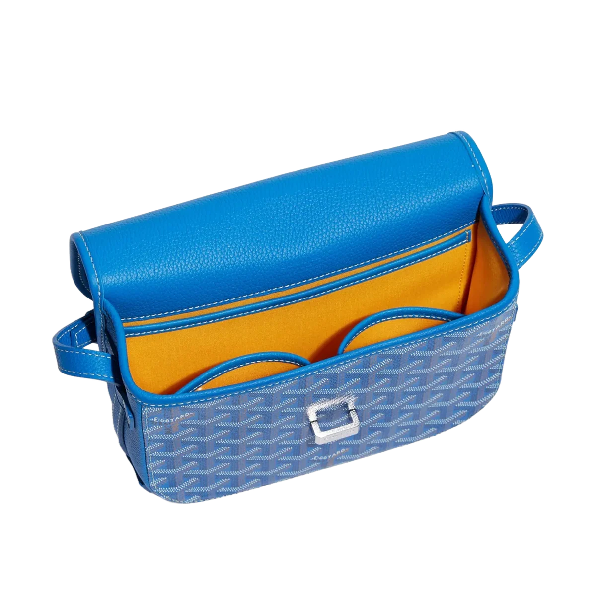 Goyard Belvedere II Sky Blue PM Messenger Bag