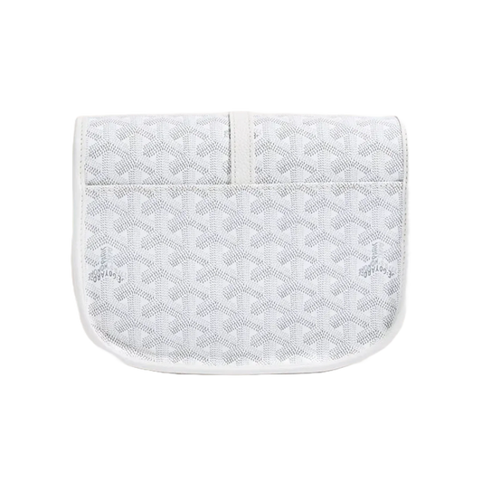 Goyard Belvedere II White PM Messenger Bag