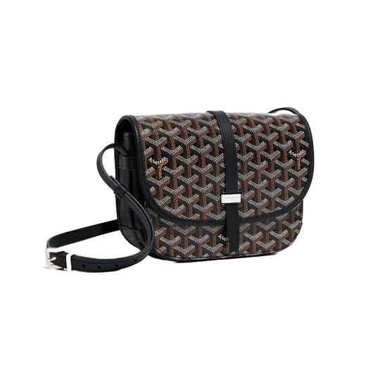 Goyard Belvedere II Black PM Messenger Bag