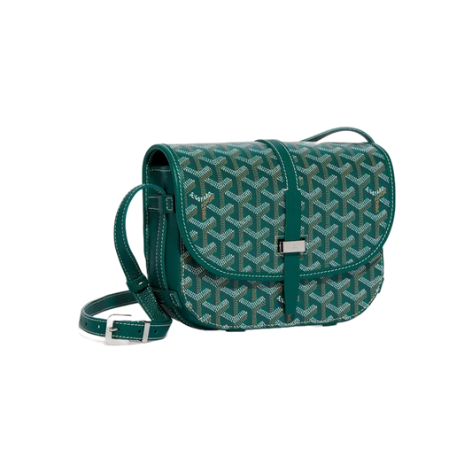 Goyard Belvedere II Green PM Messenger Bag